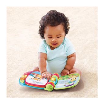 Jeu d'éveil Vtech Super livre enchanté des Baby loulous Bleu