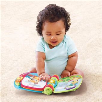 Jeu d'éveil Vtech Super livre enchanté des Baby loulous Bleu