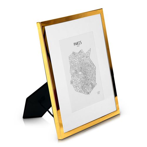 Casa Chic Berwick Cornice, Rettangolare, Foto 24,8 X 19,3 Cm, Passepartout, Vetro
