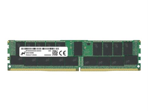 Micron - DDR4 - module - 16 Go - DIMM 288 broches - 3200 MHz / PC4-25600 - CL22
