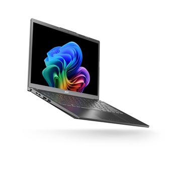 Acer Aspire 14 AI A14-52M-5067 Intel Core Ultra 5 226V Ordinateur portable 35,6 cm (14") WUXGA 16 Go DDR5-SDRAM 512 Go SSD Wi-Fi 6E (802.11ax) Windows 11 Home Italien Gris - 1