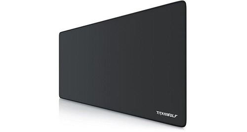 Tapis De Souris Gaming XXL 100x40 Cm Titanwolf - Surface Tissu, Base Antidérapante - Pour Bureau Gamer
