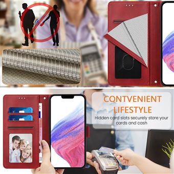 Étui Portefeuille En Cuir Premium Pour Sony Xperia 10 VII (2025) - Avec Support, Protection RFID Et Plusieurs Coloris