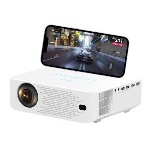 Vidéoprojecteur Y2S 1920x1080P FHD Système Android Home cinéma Wifi blanc