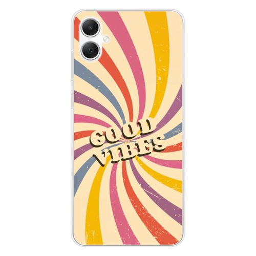 Coque en silicone imprimée compatible Samsung Galaxy A05 Good vibes