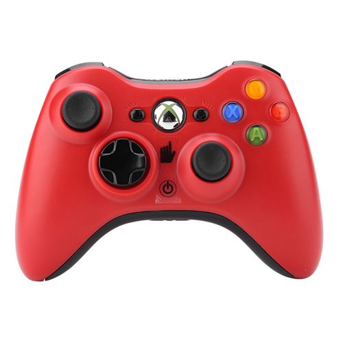 Console de jeux Manette sans fil XBox 360 Gamepad pour XBox 360 pour Win / XP / MAC (rouge)