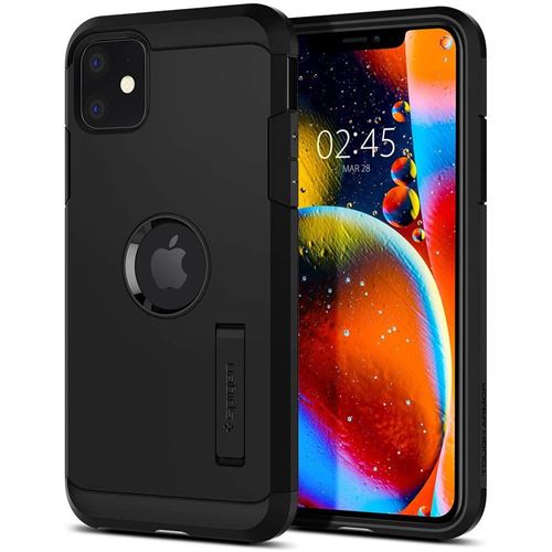 Coque Spigen Though armor noir pour Iphone 11