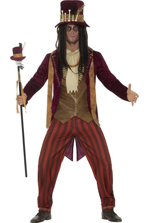 Costume Docteur Voodoo Deluxe - Multicolores - L