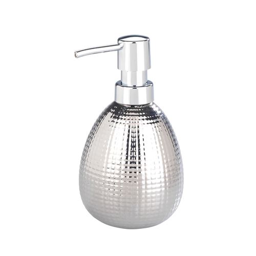 Distributeur de savon design Polaris Jet - Argent chromé
