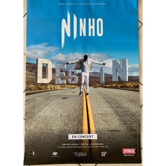 Ninho Destin Tour 2019 Affiche Poster Affiche Enroule Top Prix Fnac Ninho grand bain (live @mouv' rap club). ninho destin tour 2019 affiche