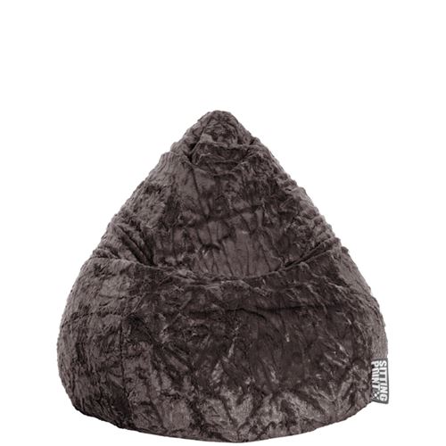 Pouf Fluffy L noir