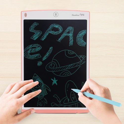 CYBERNOVA Tablette d'écriture LCD colorée de 12 Pouces, Tablette de Doodle électronique Tablette