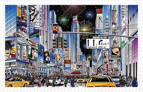 Puzzle 1000 pièces - Puzzle en Plastique - New York City