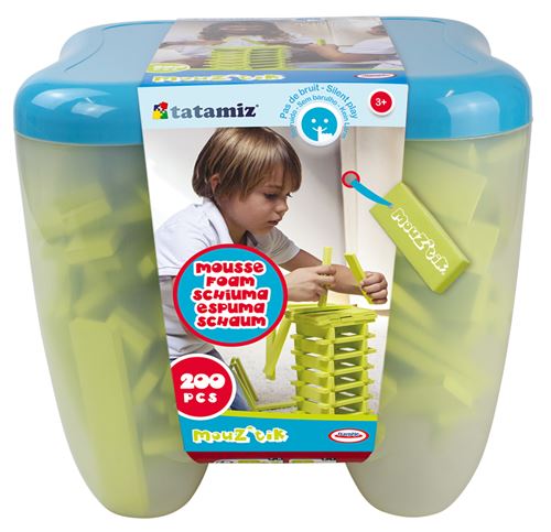 Tatamiz - Jeu de construction en mousse 200 pcs