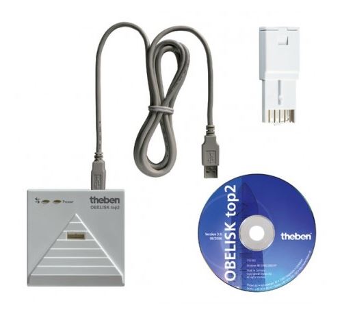 Theben 9070409 OBELISK top2 piece Programming Set for Easy Switching