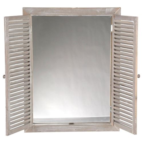 Miroir en forme de volets - 50 x 65 cm