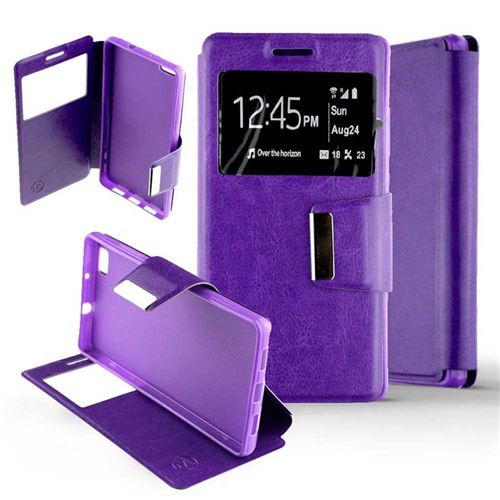 Etui Folio pour Huawei P8 Lite - Violet