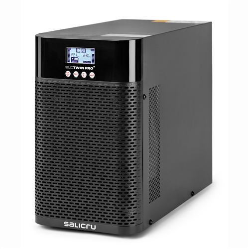 SALICRU SLC TWIN PRO2 2000 - UPS - 220/230/240 Volt wisselstroom V - 1800 Watt - 2000 VA - 1-fase - USB - uitgangen: 4 - PFC