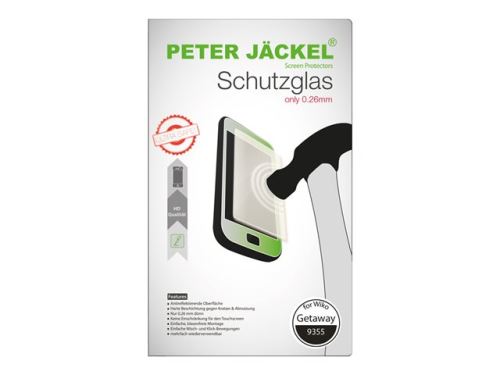 PETER JÄCKEL HD Glass - Protection d'écran pour téléphone portable - verre - pour Wiko Getaway