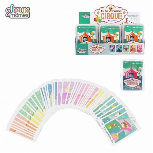 Jeu De 7 Familles Le Cirque Jeu Societe