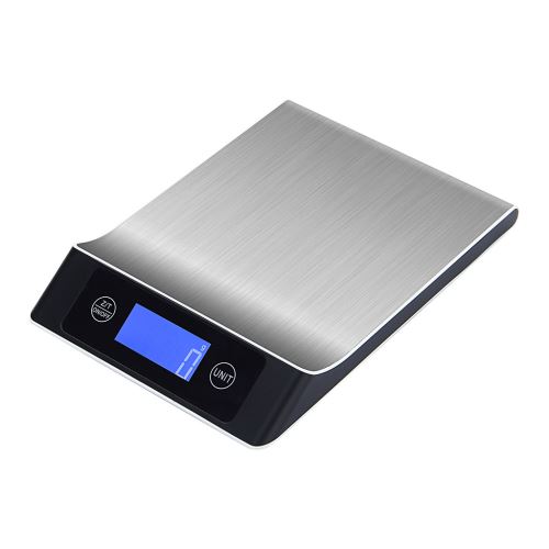 Générique Alimentation Balances De Cuisson De Cuisine Électronique Numérique En Acier Inoxydable_kiliaadk840 - Image 1