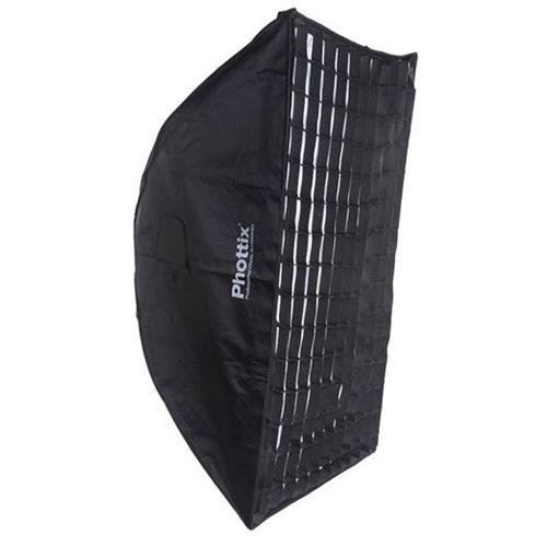 Phottix Ph82680 Boîte À Lumière Avec Grille Pour Appareil Photo 91 X 122 Cm Noir