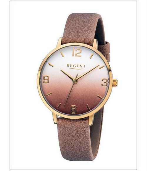 Regent Montre Femme BA-474 Brun, Multicolore