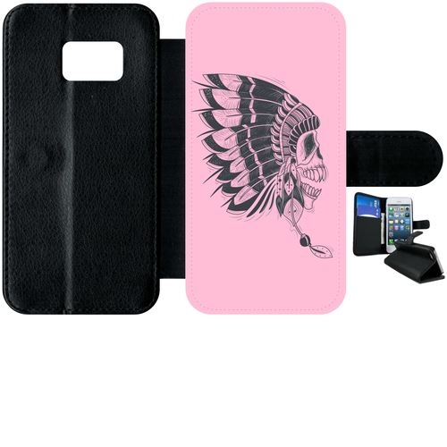 Etui À Rabat Samsung Galaxy S7 Indien Rose