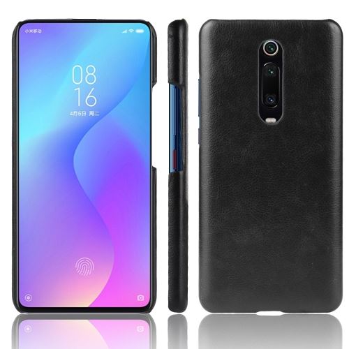 Etui en PU rigide noir pour votre Xiaomi Redmi K20/K20 Pro/Mi 9T/Mi 9T Pro