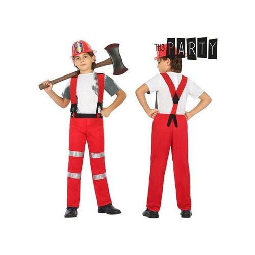Déguisement pour Enfants Sapeur-pompier (2 Pcs) (Taille 10-12 Ans)
