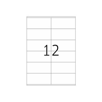 Herma Premium Étiquettes Adhésives A4 63,5x33,9 Mm - 600 Étiquettes Laser Jet D'Encre Blanc