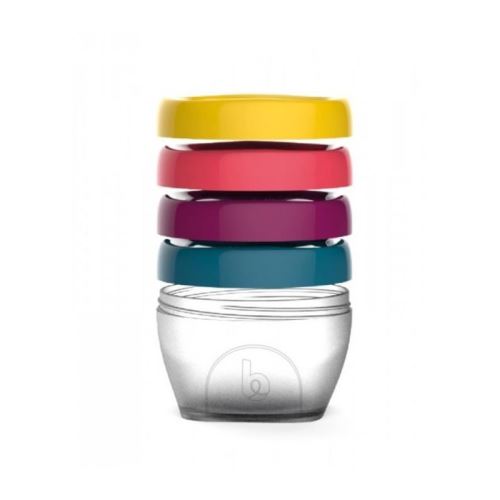 Babymoov Babybol Lot de 4 Pots de Conservation Hermétiques pour Bébé 120 ml