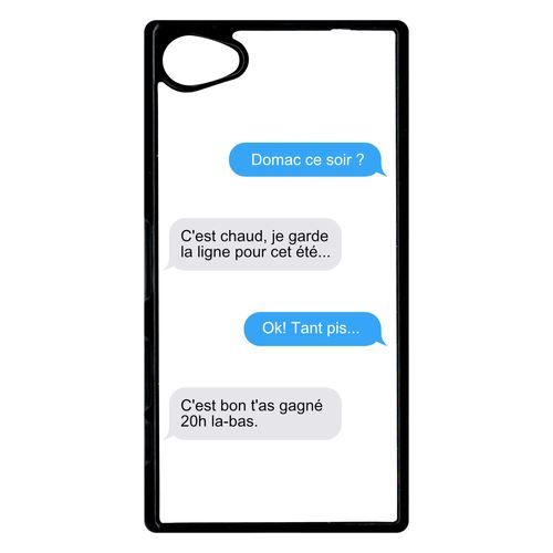 Coque Sony Xperia Z5 Compact Domac Ce Soir Messages