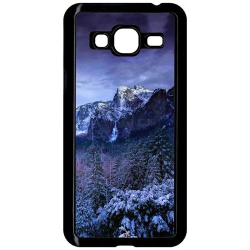 Coque Samsung Galaxy J3 Paysage Lunaire Montagne