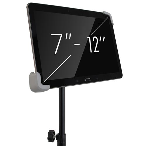 Trépied pour tablette de 7 à 12 pouces hauteur 120cm support pour iPad,  Kindle, Samsung, Lenovo