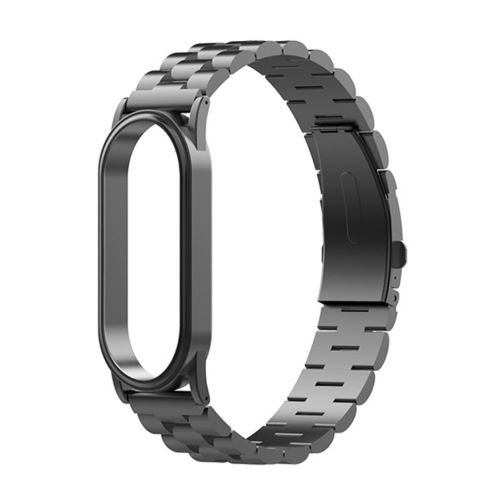 pour Xiaomi Mi Band 4 Wristband remplacement Band Bracelet en acier inoxydable @uiao