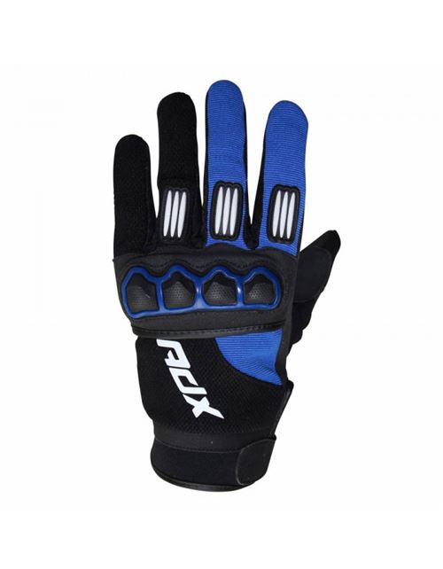 Gants cross adx town noir-bleu yam t 9 (m) (homologue en 13594:2015)