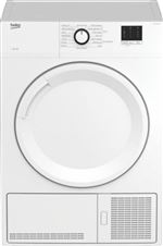 Beko DB7111PA0W - Sèche-linge - largeur : 59.7 cm - profondeur : 56.8 cm - hauteur : 84.6 cm - chargement frontal - blanc