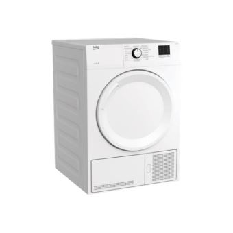 Beko DB7111PA0W - Sèche-linge - largeur : 59.7 cm - profondeur : 56.8 cm - hauteur : 84.6 cm - chargement frontal - blanc