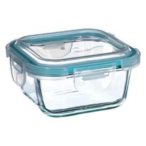 Boite Clipeat - 12 x 12 x 6,5 cm - Verre