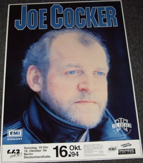 Joe Coocker - 60x84 cm - AFFICHE / POSTER