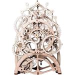 Robotime set de construction Pendule en bois beige 166 pièces