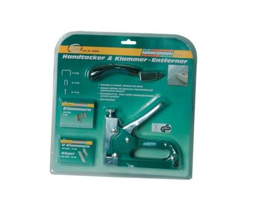 BRÜDER MANNESMANN Handtacker-Set, aus Stahl