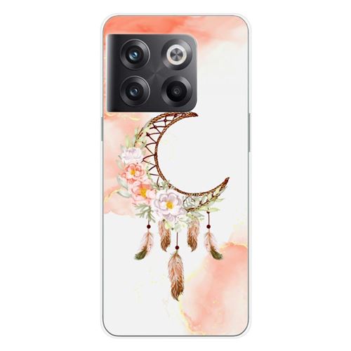 Coque en silicone imprimée compatible OnePlus 10T 5G Dreamcatcher Lune