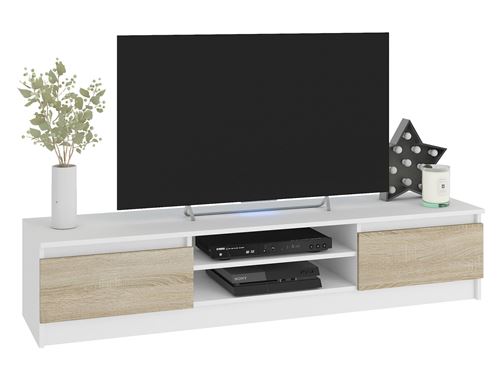 72 98 Sur Robin Meuble Bas Tv Contemporain Salon Sejour