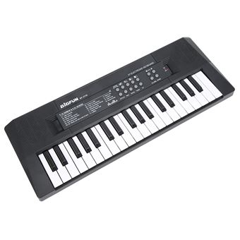 Qiilu Piano clavier électronique enfant avec microphone 37 touches