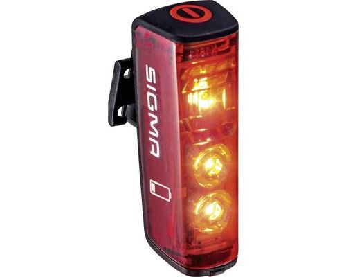 Sigma Feu arrière de vélo Blaze LED à batterie rouge, noir