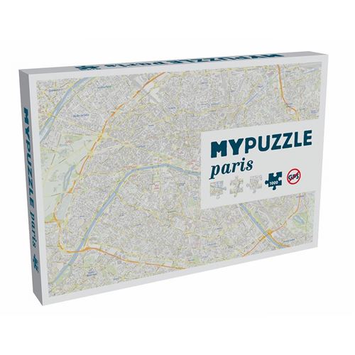 Puzzle MYPUZZLE PARIS HELVETIQ Multicolore