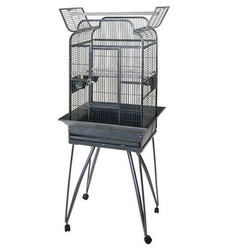 Comparer les prix de Strong Cages pour perroquets Villa Andrea Gris 68 x 55 x 160 cm