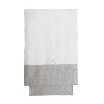 Housse De Couette Et Taie D Oreiller Poudre D Etoiles Noukie S Parure De Lit Bebe Achat Prix Fnac